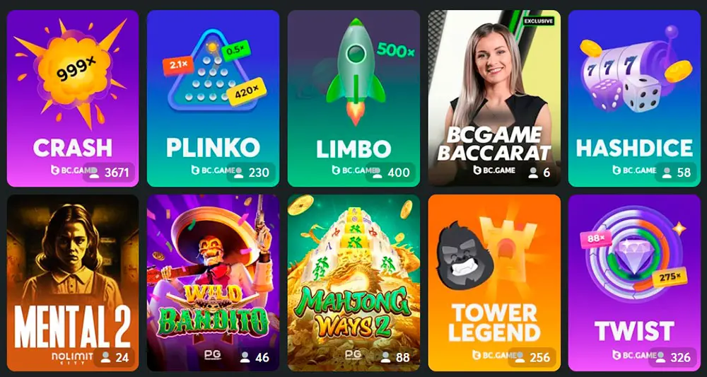 استمتع بأفضل تجربة مع Slots BC Game استمتع بأفضل تجربة مع Slots BC Game