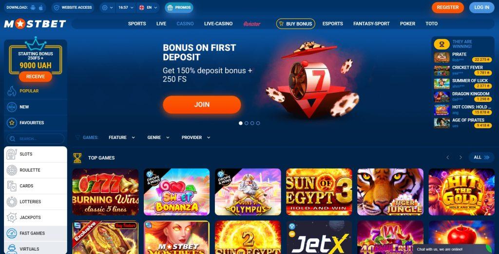 Get Lucky with Mostbet Casino’s Your Gateway to Thrilling Wins